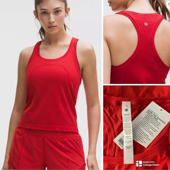 lululemon athletica Other - Lululemon NWT Swiftly Tech Scoopneck Tank 2.0 Race